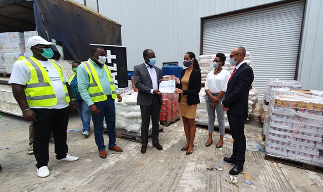 Covid-19 : La contribution de Bolloré Transport & Logistics Gabon, Owendo Container Terminal et Canal+