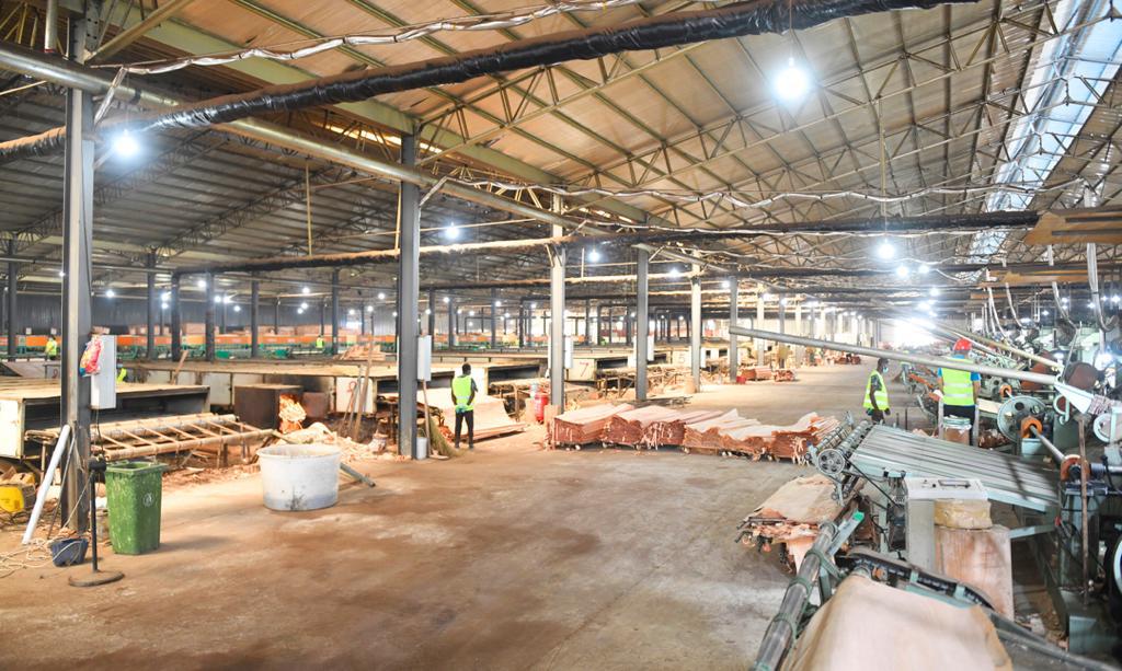 Economie-Gabon/Ali Bongo Ondimba inaugure deux grandes usines à Nkok