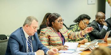 Assemblées annuelles du FMI : Nicole Roboty plaide la reconnaissance des efforts du Gabon