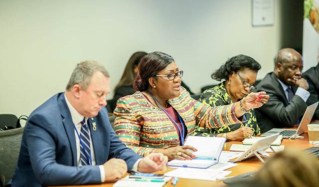 Assemblées annuelles du FMI : Nicole Roboty plaide la reconnaissance des efforts du Gabon