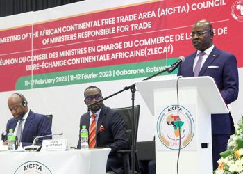 Zlecaf : Yves-Fernand Manfoumbi a présidé le 11è Conseil des ministres à Gaborone