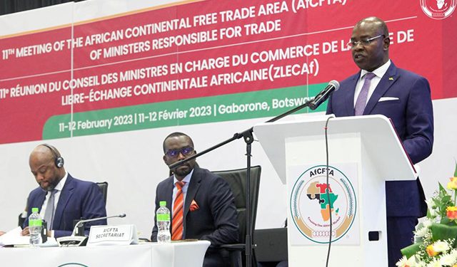 Zlecaf : Yves-Fernand Manfoumbi a présidé le 11è Conseil des ministres à Gaborone