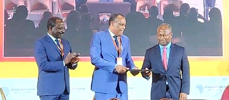 Économie-Gabon/A l’Africa CEO Forum, le Gabon signe un accord cadre pour le développement et le financement de lignes de transport d’électricité avec Africa50