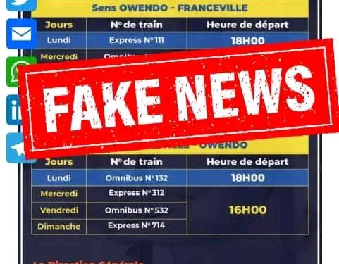 Économie-Gabon/Transport ferroviaire : la circulation des trains voyageurs pas toujours à l’ordre du jour.