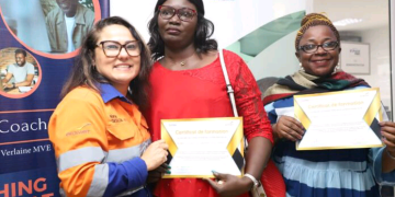 Societé-Gabon/RSE : La Setrag favorise la formation de 125 commerçants à Owendo.