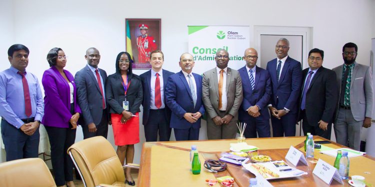 Vie des entreprises/Réunion du Conseil d&rsquo;Administration d&rsquo;Olam Palm Gabon et Olam Rubber Gabon : Bilan et Perspectives.