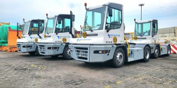 Économie-Gabon/Owendo Container Terminal: Six tracteurs neufs pour les opérations portuaires
