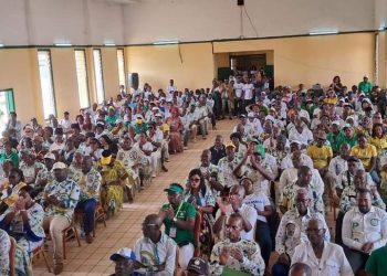 Politique-Gabon/ Woleu-Ntem : Rentrée politique du Parti Démocratie Gabonais, l’ambiance des grands jours.