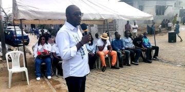 Politique-Gabon/Référendum : la Coordination Ossimane du 2e arrondissement de Libreville se déploie avec sa caravane.