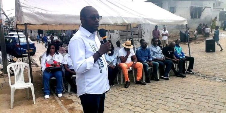 Politique-Gabon/Référendum : la Coordination Ossimane du 2e arrondissement de Libreville se déploie avec sa caravane.