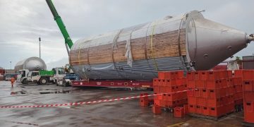 Économie-Gabon/AGL Gabon : Opération de transport et manutention de cuve pour Sobraga réalisée avec succès