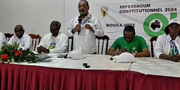 Politique-Gabon/Campagne référendaire : Guy Bertrand Mapangou appelle à un front pour le OUI..