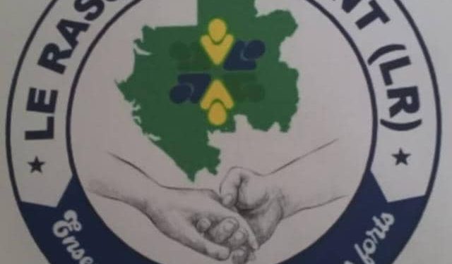 Le Logo du nouveau parti politique ''Le Rassemblement''.
