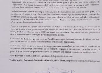Politique -Gabon/Débandade au PDG : Après Tsamba Magotsi, Mandji-Ndoulou emboîte le pas.