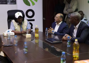 Économie-Gabon/Une délégation du ministère l&rsquo;Agriculture et de l&rsquo;Élevage, sur le site d&rsquo;Olam Palm Gabon à Awala.