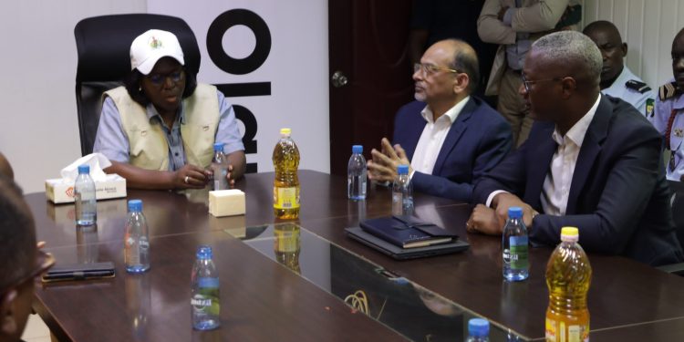 Économie-Gabon/Une délégation du ministère l’Agriculture et de l’Élevage, sur le site d’Olam Palm Gabon à Awala.