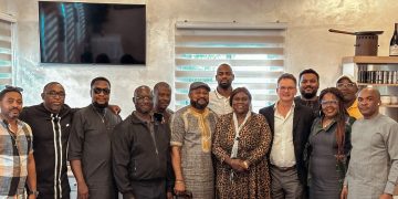 Économie-Gabon/ SOBRAGA : Le nouveau Directeur général devise avec le bureau de l’Association des Partenaires Grossistes.
