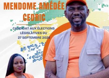 Politique-Gabon/Élections législatives : Cédric Mendome porte étendard du PDS au Siège unique du 2ᵉ arrondissement de Ntoum: