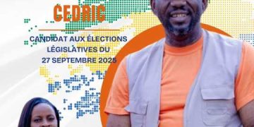 Politique-Gabon/Élections législatives : Cédric Mendome porte étendard du PDS au Siège unique du 2ᵉ arrondissement de Ntoum: