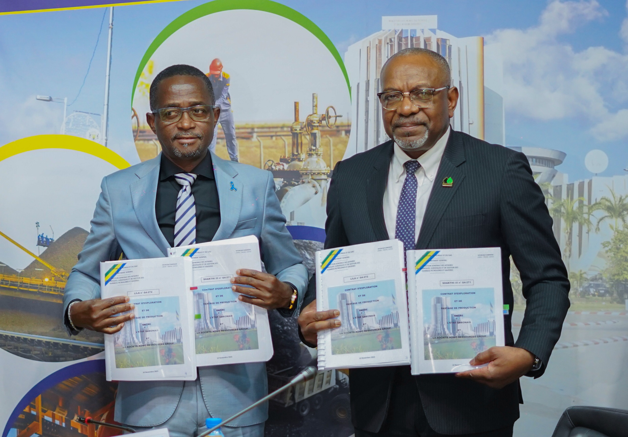 Économie-Gabon/Hydrocarbures : Après la signature de deux CEPP entre l’État Gabonais et COREG : Le ministre Sosthène Nguema Nguema bat tous les records en six mois seulement.