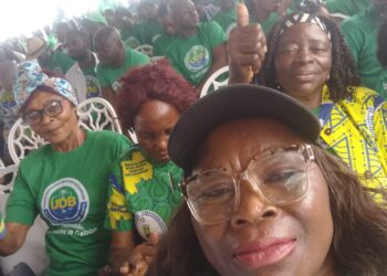 Politique-Gabon/ Installation des responsables de l’UDB: Liliane ALLOGO NSA pilote du 1er arrondissement de la Commune de Ntoum.