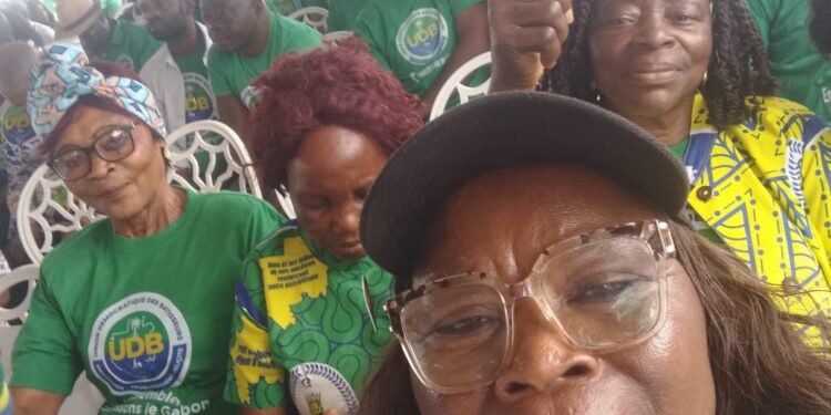 Politique-Gabon/ Installation des responsables de l’UDB: Liliane ALLOGO NSA pilote du 1er arrondissement de la Commune de Ntoum.