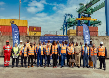 Économie-Gabon/Owendo Container Terminal (OCT) dévoile ses nouveaux équipements de pointe, gage de la compétitivité portuaire du Gabon.